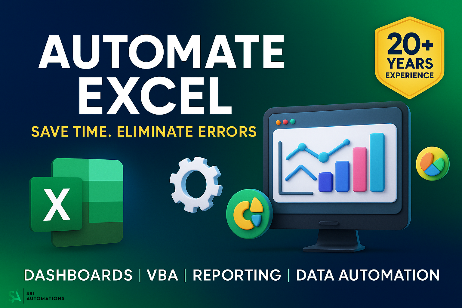 Excel automation tasks - stop wasting hours on repetitive Excel work
